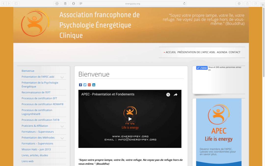 Association francophone de Psychologie Énergétique Clinique
