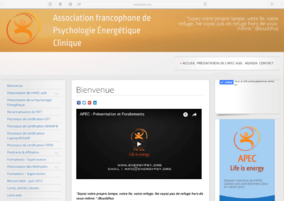Association francophone de Psychologie Énergétique Clinique