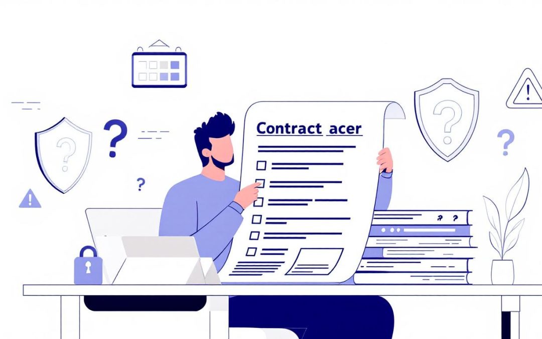 découvrez 20 questions essentielles pour éviter les arnaques lors de la signature d'un contrat avec une agence web et sécurisez la création de votre site internet.