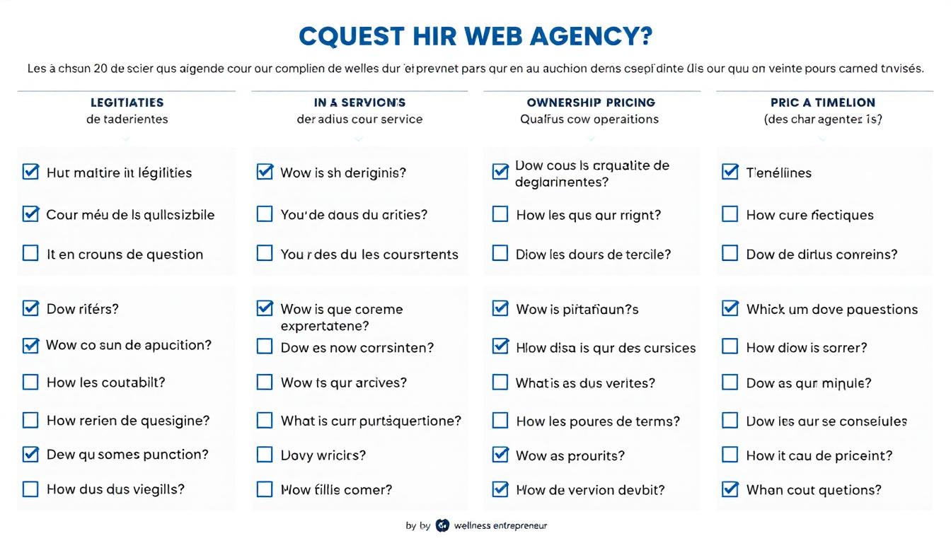découvrez 20 questions essentielles pour éviter les arnaques lors de la signature d'un contrat avec une agence web et sécurisez votre projet de site internet.